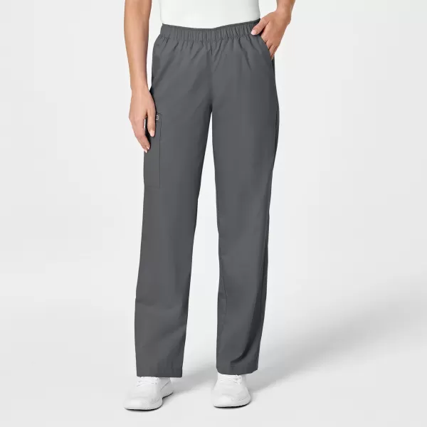 Pantaloni uniforma medicala, WinkWork, 501, Culoare: Pewter, Marime: 2XS, 