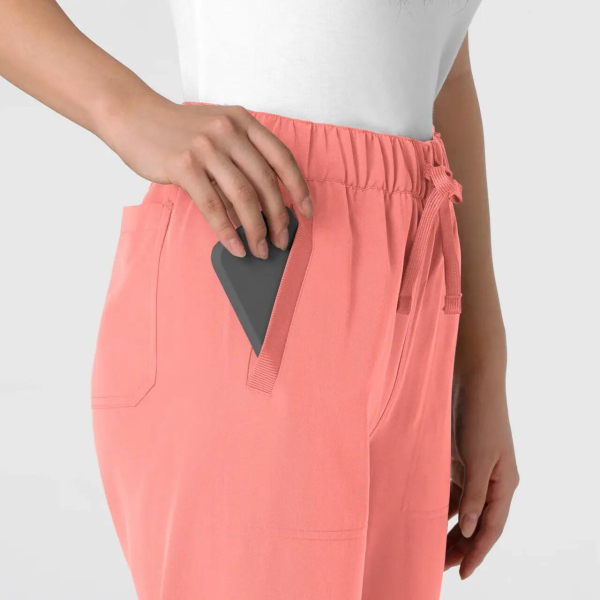 Pantaloni uniforma medicala, Wink Nova, 5232, Culoare: PDPK, Marime: XS, , 6 image