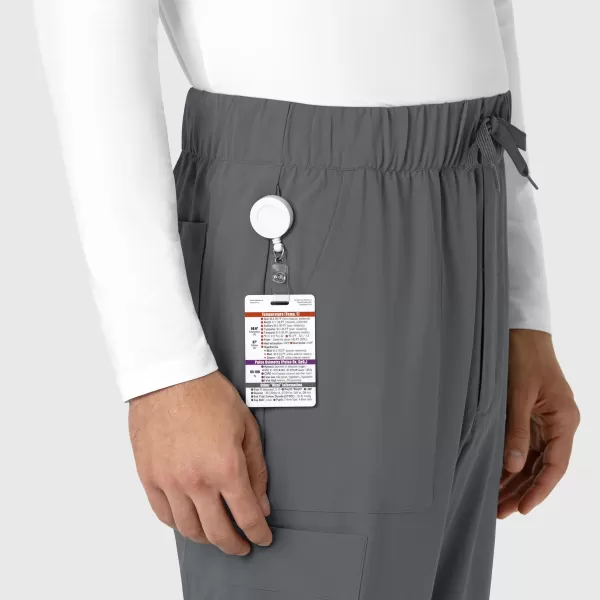 Pantaloni uniforma medicala, Wink Renew, 5834, Culoare: Pewter, Marime: S, , 6 image
