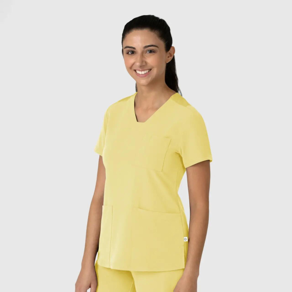 Bluza uniforma medicala, Wink Nova, 6132, Culoare: SUNS, Marime: XS, , 2 image