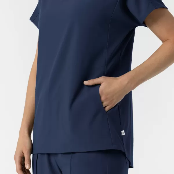 Bluza uniforma medicala , Wink Renew, 6154, Culoare: Navy, Marime: XS, , 8 image