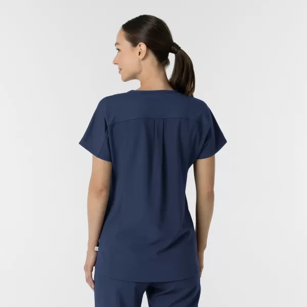 Bluza uniforma medicala , Wink Renew, 6154, Culoare: Navy, Marime: XS, , 10 image