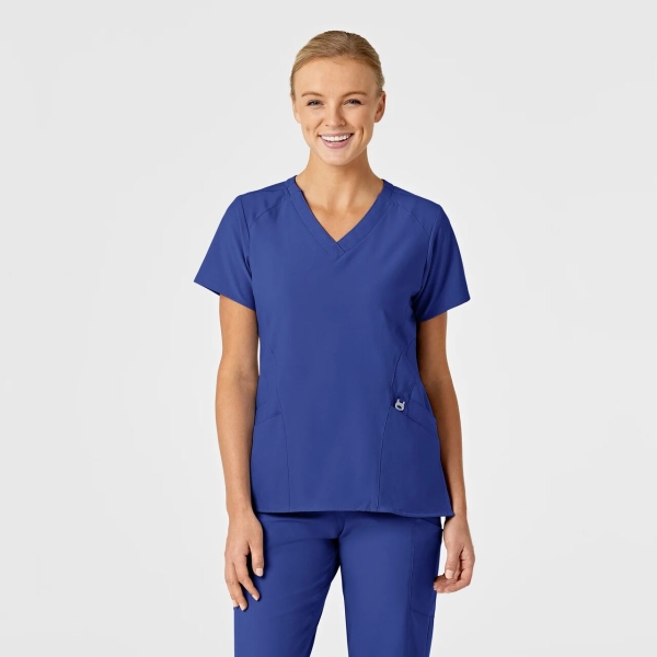 Bluza uniforma medicala, Wink W123, 6155, Culoare: Galaxy Blue, Marime: S, 