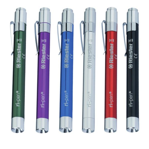 Lanterna medicala Riester Ri-pen, LED 3V, cu scala pupilara, Culoare: culori asortate, 