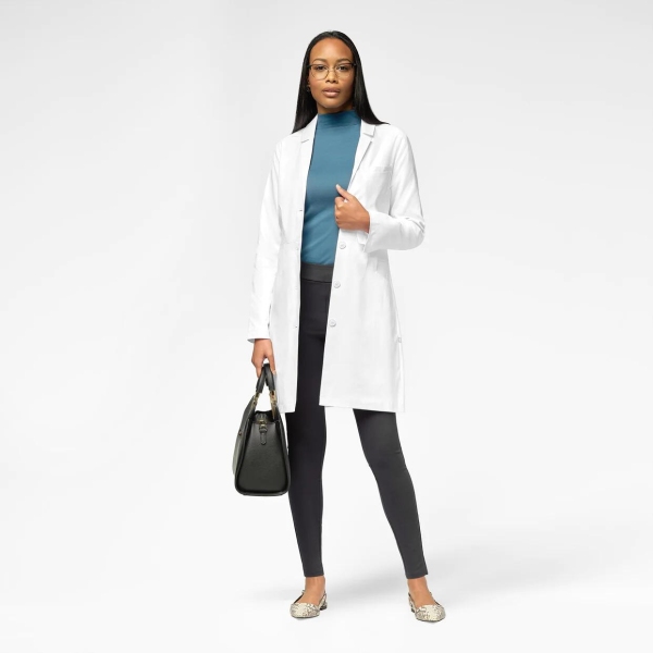 Halat medical, Wink Slate, 7472, Culoare: White, Marime: XS, , 2 image