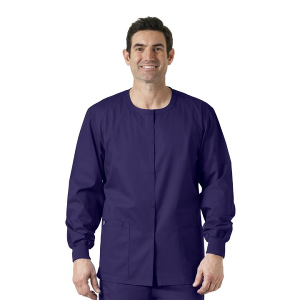 Jacheta uniforma medicala, unisex, Wink Work, 800, Culoare: Grape, Marime: 2XS, , 2 image