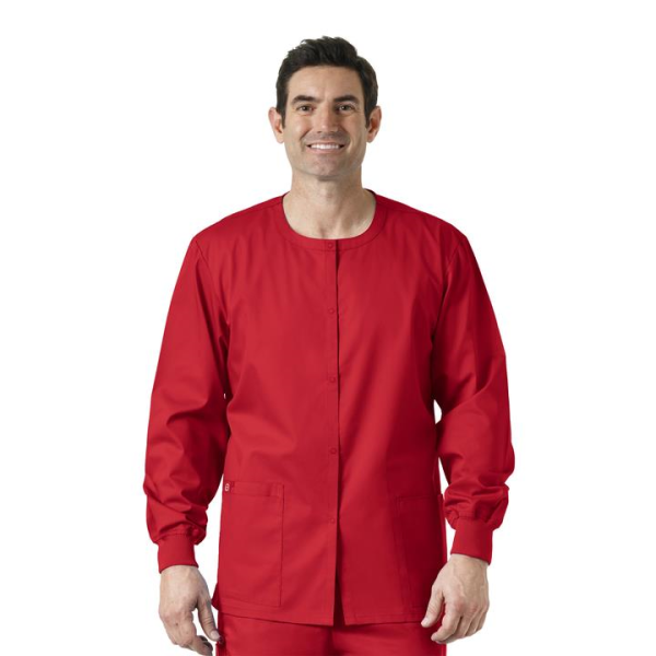 Jacheta uniforma medicala, unisex, Wink Work, 800, Culoare: Red, Marime: S, , 2 image