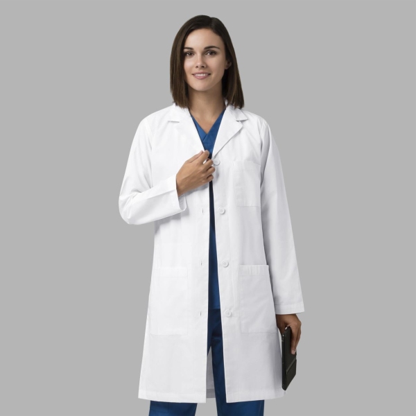 Halat laborator lung, Wink LAB, 7402, Culoare: White, Marime: XS, 