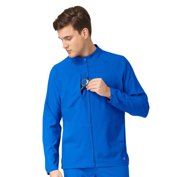 Jacheta uniforma medicala, W123, 8355, Culoare: Royal Blue, Marime: 2XL, 