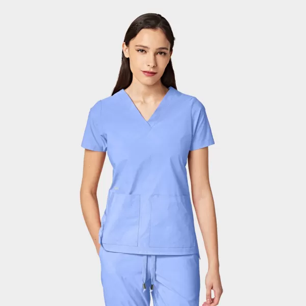 Bluza uniforma medicala, PARKLEY CRESSY ABC, 1001, Culoare: Ceil, Marime: S, 