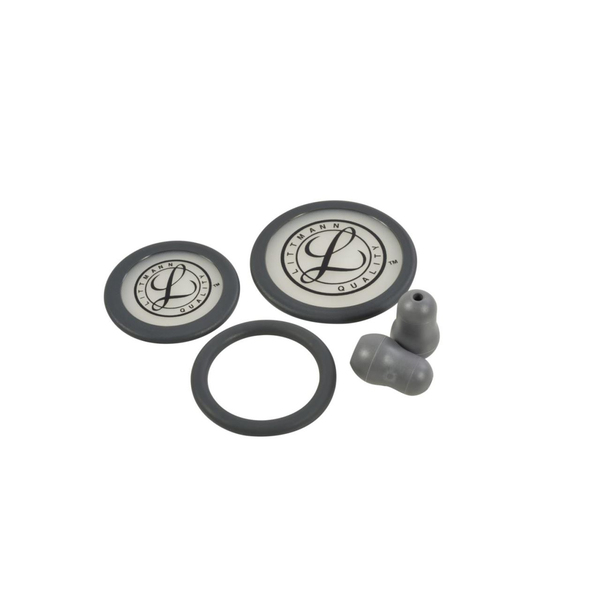 3M Kit piese schimb Stetoscop Littmann Classic III si Cardiology IV, gri, 40017, 