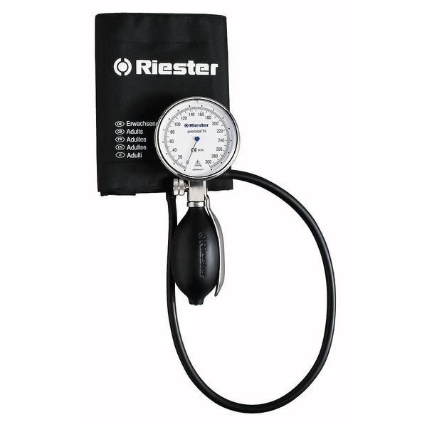 Tensiometru Riester Precisa N, 1 tub, manseta adult 1362, 