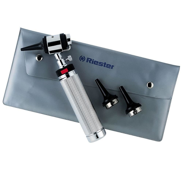 Otoscop Uni I Riester, iluminare vacuum 2.7V 2010, 