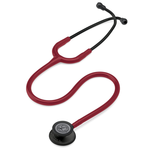 Stetoscop 3M Littmann, Classic III, Black, Burgundy 5868, 