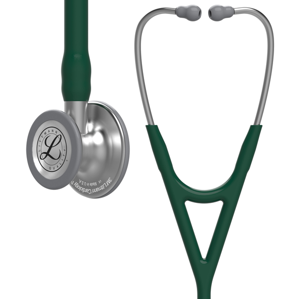 Stetoscop 3M Littmann, Cardiology IV, Hunter Green 6155, 