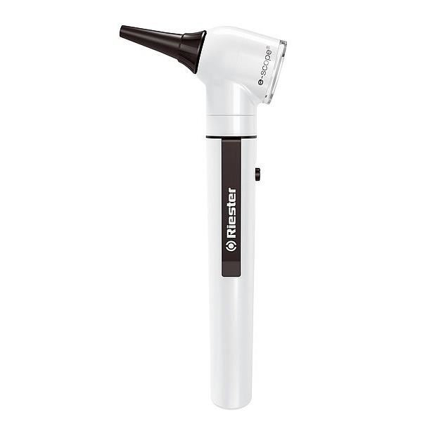 Otoscop Riester E-scope F.O. LED 3.7 V, alb 2110-203, 