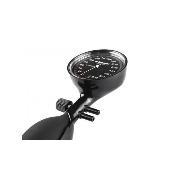 Tensiometru E-Mega negru, Riester, manseta adult, 1376-161, 